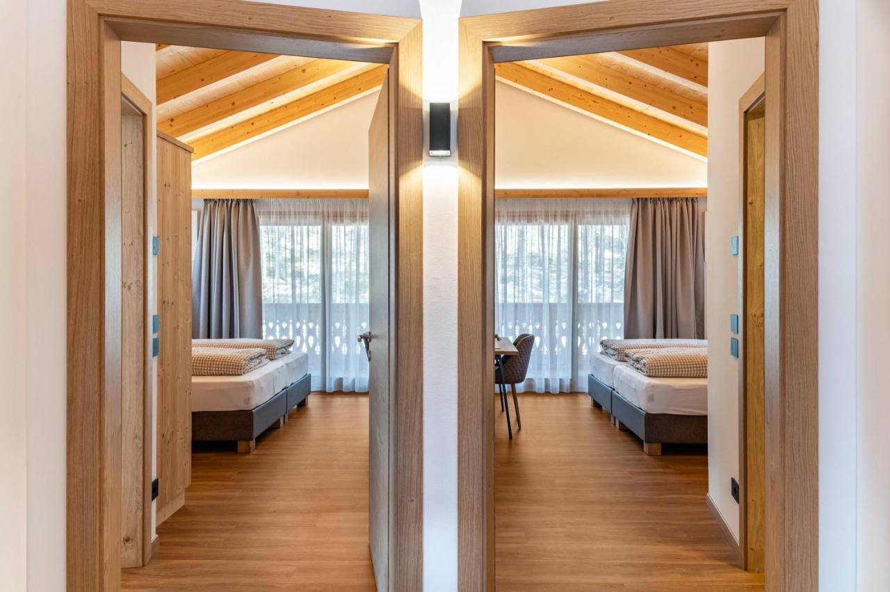 Les Ciases Chalets Dolomites Apt 3 圣维吉利奥 外观 照片