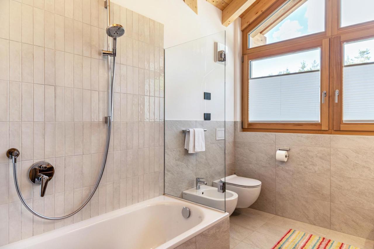 Les Ciases Chalets Dolomites Apt 3 圣维吉利奥 外观 照片